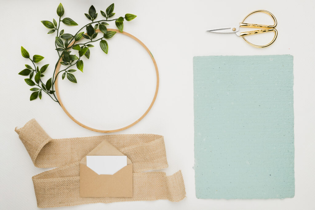 Beautiful Wedding Invitation Card Template 1024x683